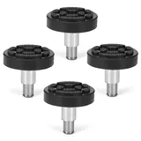 ZOSANY 4 Stück 35-mm-Hebebühnen-Fußpolster, passend für Hebebühnen mit Einer Höhe von 4–9 cm, universelle Hebebühnen-Erhöhungsfüße für stabile Hebebühnenbrücken