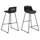 Actona Barhocker 56 x 82-103 x 50 cm Schwarz