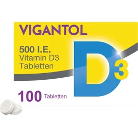 VIGANTOL 500 I.E. Vitamin D3 Tabletten 100 St.