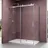 doporro Eckdusche mit Schiebetür rechts 140 x 195 cm transparent ESG-Glas D648360641500