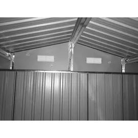 ALEOS. Gartenhaus 3,6 x 3 m Grau