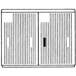 Striebel & John EH3U93S2 EHP323UV Schrank AP Gr.3 1125x1445x320 EH3, profiliert, SHG, UV-Lackierung 4TBE843487C2100