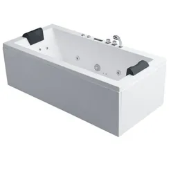 EAGO Whirlpool AWT GE108-2E mit Acrylschürze, 171x80 cm