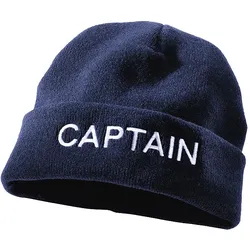 Strickmütze ""Captain"" - blau