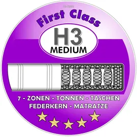 Jockenhöfer Gruppe Boxspringbett »Paulina, inkl. Topper und Kissen, Härtegrade wählbar« 140x200 cm oder 180x200cm, grau