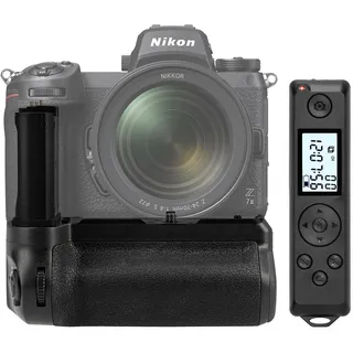 ayex Batteriegriff Kompatibel mit Nikon Z7 II & Z6 II inkl. Timer Fernauslöser ersetzt MB-N11 Kamera Hochformat Handgriff