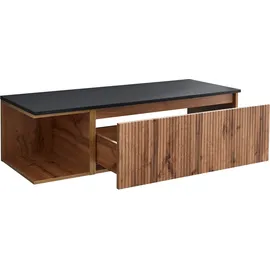 BASIC by Balculina Waschbeckenunterschrank Loris 120 x 34 cm Schwarz