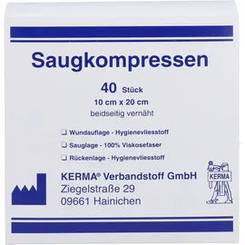 KERMA Verbandstoff GmbH Saugkompressen 10 x 20 cm 40 St.