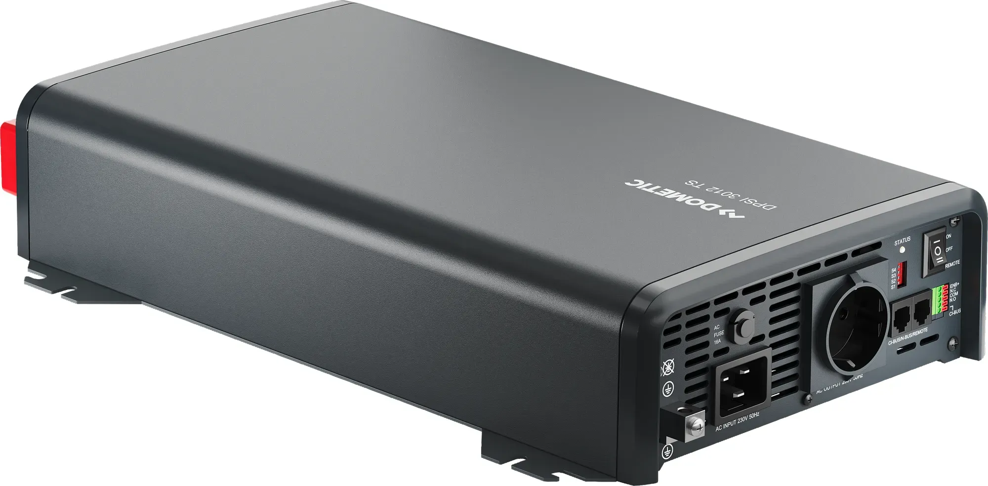 Dometic SinePower DPSI 3024TS Sinus-Wechselrichter mit Umschalter und Fernbedienung 24 V / 3000 W