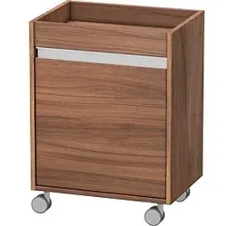 Duravit Ketho Rollcontainer KT2530R7979 50x36x67cm, Tür rechts, nussbaum natur