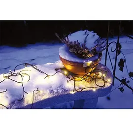 EGB Mini-Lichterkette LED 16 m warmweiß