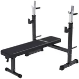 Gorilla Sports Hantelbank Schwarz
