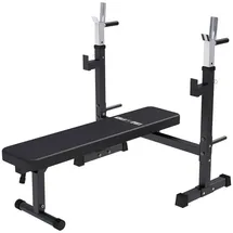 Gorilla Sports Hantelbank Schwarz