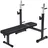 Gorilla Sports Hantelbank Schwarz