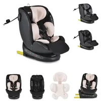 Cangaroo Castor (40-150cm) Gruppe 0/1/2/3 Isofix, Kopfschutz beige/rosa