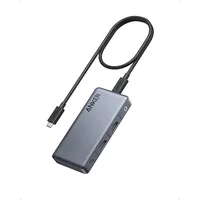 Anker 343 USB C Hub (7-in-1, Dual 4K HDMI) mit 100W Power Delivery