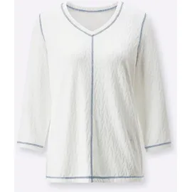 CREATION L Shirt in weiß | Gr.: 42