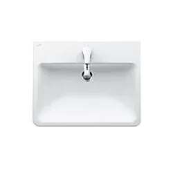 LAUFEN Pro S Einbau-Waschtisch 8189634001091 56x44 cm, Einbau von oben, ohne Hahnloch, Überlauf