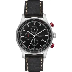LARS LARSEN - MIKKEL - tachymeter braunes - lederband
