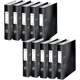 Leitz WOW DIN A4 52 mm Schwarz 10 St.