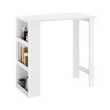 SoBuy Bartisch 112 x 57 x 106 cm Weiß