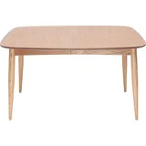 miliboo Esstisch ausziehbar 130 x 76 x 90 cm silber