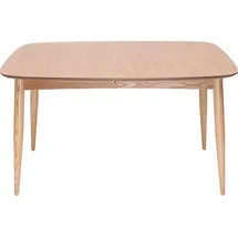 miliboo Esstisch ausziehbar 130 x 76 x 90 cm silber