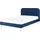Beliani Flayat 140 x 200 cm Blau/Gold
