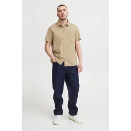 !Solid Kurzarmhemd Beige S