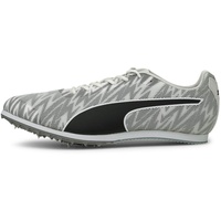 Leichtathletik-Schuh, White Black Silver, 44