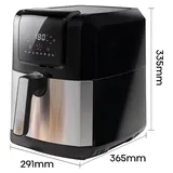 Hisense Heißluftfritteuse H06AFBS1S3 schwarz