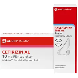 Set Cetirizin AL + Nasenspr. AL 100 St