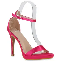 Damen High Heels in Fuchsia