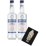 Ramazzotti 2er Set Sambuca 2x 0,7L (38% Vol) Sambuca Likör Liqueur Milano Italy