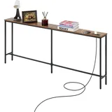 Vevor Konsolentisch 178 x 30 x 75 braun