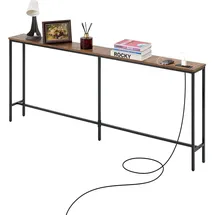 Vevor Konsolentisch 178 x 30 x 75 braun