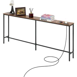 Vevor Konsolentisch 178 x 30 x 75 braun