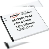 Powery Akku für Samsung Galaxy S3 mini