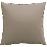 vidaXL Sofakissen 4 Stk. Taupe 60x60 cm Stoff