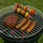 Wiltec Grillrost Ø 55 cm Edelstahl weiß