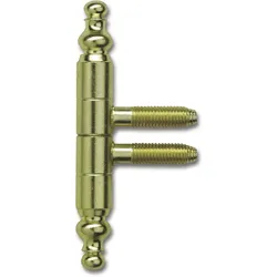 Stil Einbohr-Scharnier - vermessingt , 11 mm