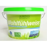 Mineral-Wandfarbe WohlfühlWeiss matt - für Allergiker geeignet - 1,0 l