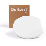 Bullseat® WC Sitz weiß O-Form • Absenkautomatik/Softclose • abnehmbar • easyclean • Toilettendeckel • Klobrille • hochwertiges Duroplast