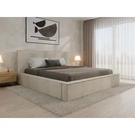 panda möbel SANA 180 x 200 cm Hellgrau