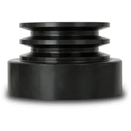 Eberth Doppel Fliehkraftkupplung 25mm Welle Doppelkeilriemen, 7mm Passfedernut, 58mm Keilriemenrollen-durchmesser, Nutbreite innen 6mm, Nutbreite außen 13mm, Kupplungsglocke Durchmesser 116mm