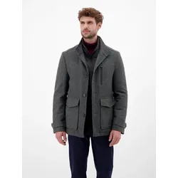 Herren Wolljacke - Graphit - 56