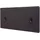 Proregal Akustik-Tischtrennwand 60 x 120 x 2 cm Braun-Grau