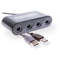 SUBSONIC Switch und Wii Adapter für 4 Game Cube Controller [