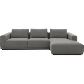 Musterring Eckcouch Polyester 3-Sitzer Grau