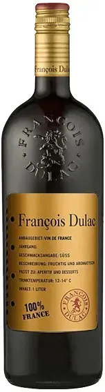 Francois Dulac Rot lieblich 1,0L